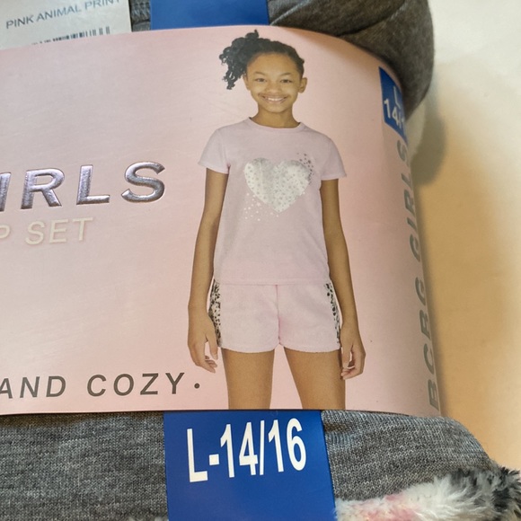 NWT BCBG Girls 4 piece pajama set super soft comfy and cozy - Picture 4 of 9